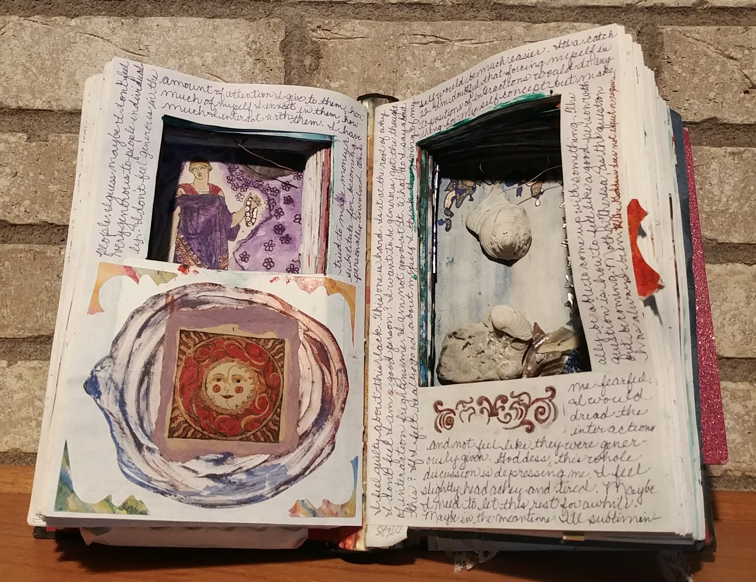 Book with hole